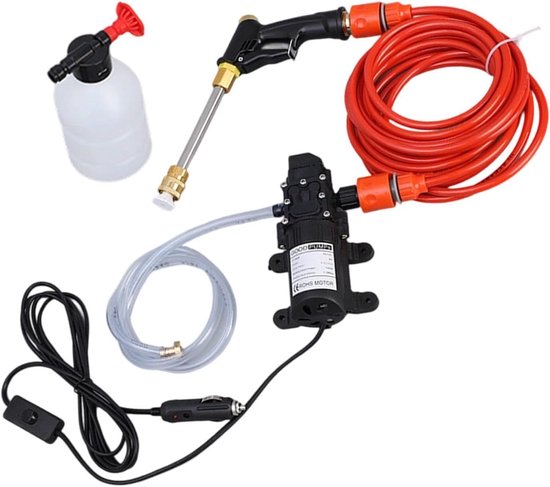 Draagbare hogedrukreiniger - Elektrische reiniger - Voertuigen reinigen - Koperen motor - 23.6 x 17.9 cm - Uniek — afbeelding 5