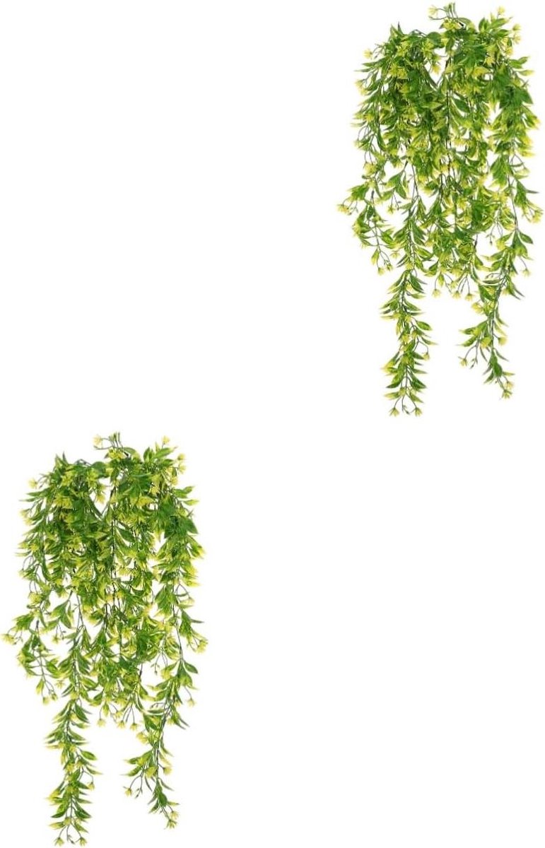 Kunstplanten Rotan Hanger - Nep Kamerplanten - Ruimte Decoratie - Levensechte Simulatie - 