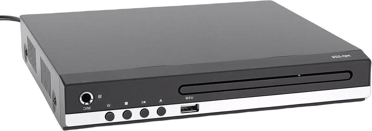 Mini DVD Speler - CD Speler - Thuisbioscoop Ervaring - Meerdere Regio's - 1080P HD - Zwart