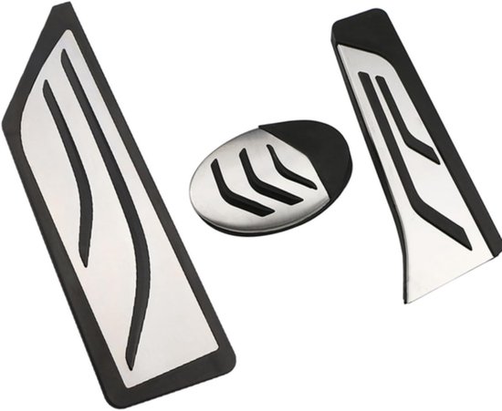 Pedaal Cover Set - Auto Interieur - Verbeterde Grip - Non-slip Ontwerp - 1 Stuks - Zilver — afbeelding 5