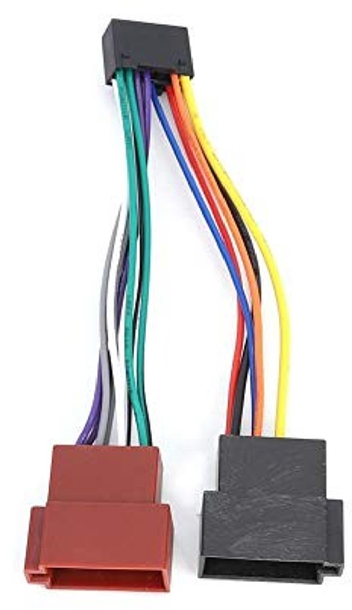 Dailygoods - Dailygoody - AUX-adapter - Plug and Play - Eenvoudige installatie - 16-polig - Geschikt voor Kenwood - Ideaal voor voertuigen