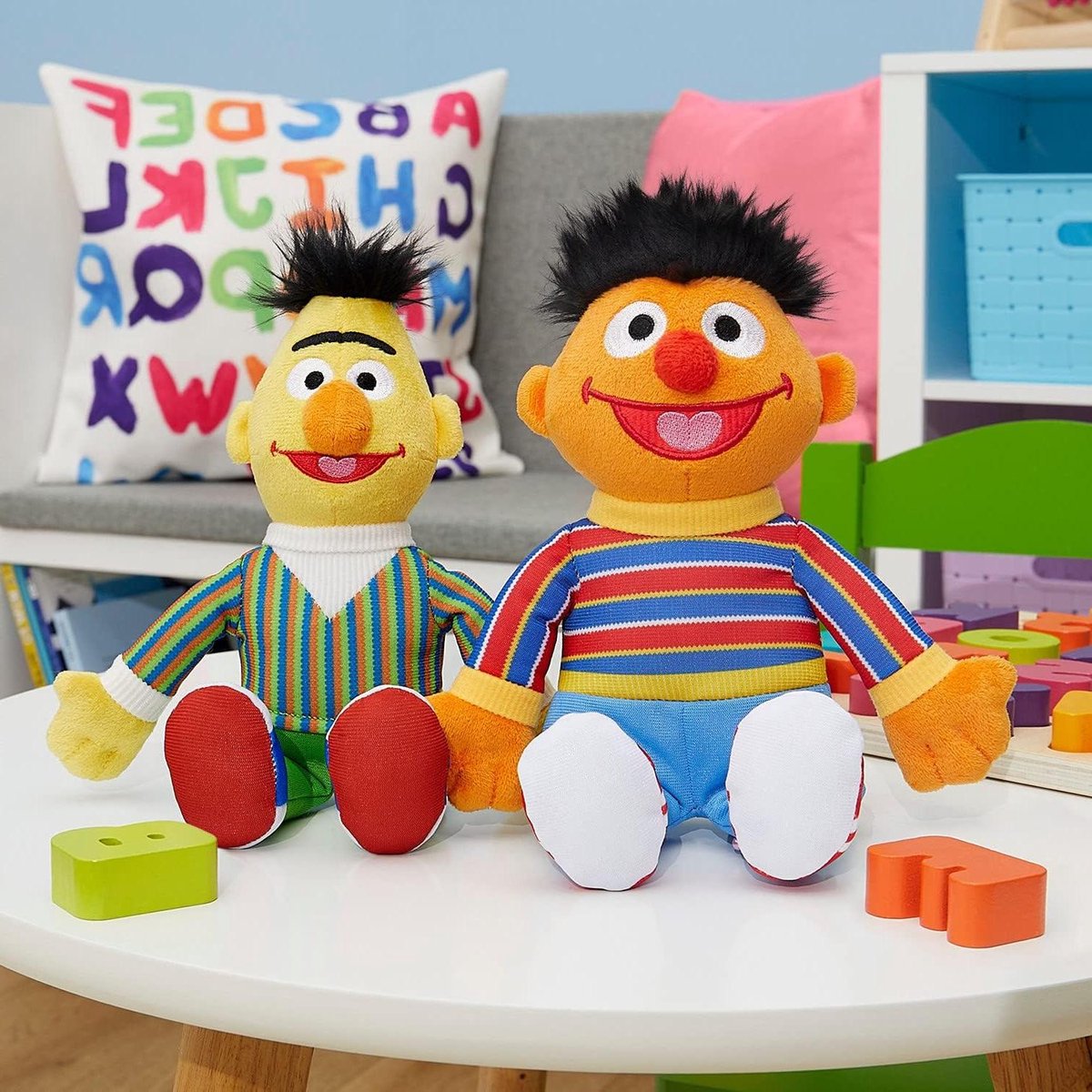 Pluche Knuffels - Zachte Vriendjes - Kinderen Spelen - Gerecyclede Vulling - 20 cm Set - Geel