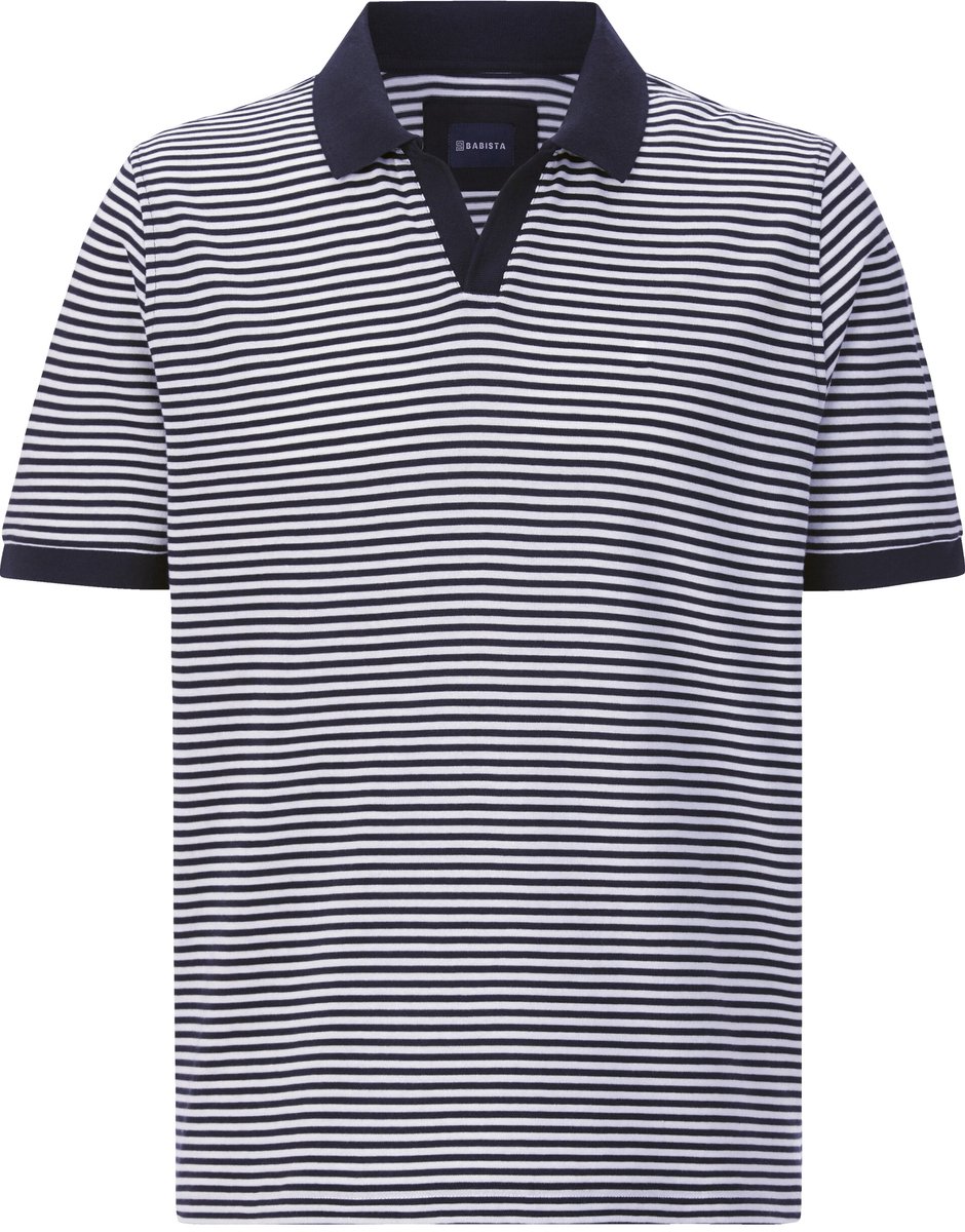 Babista herren Poloshirt - 62 - wit - Plus Size