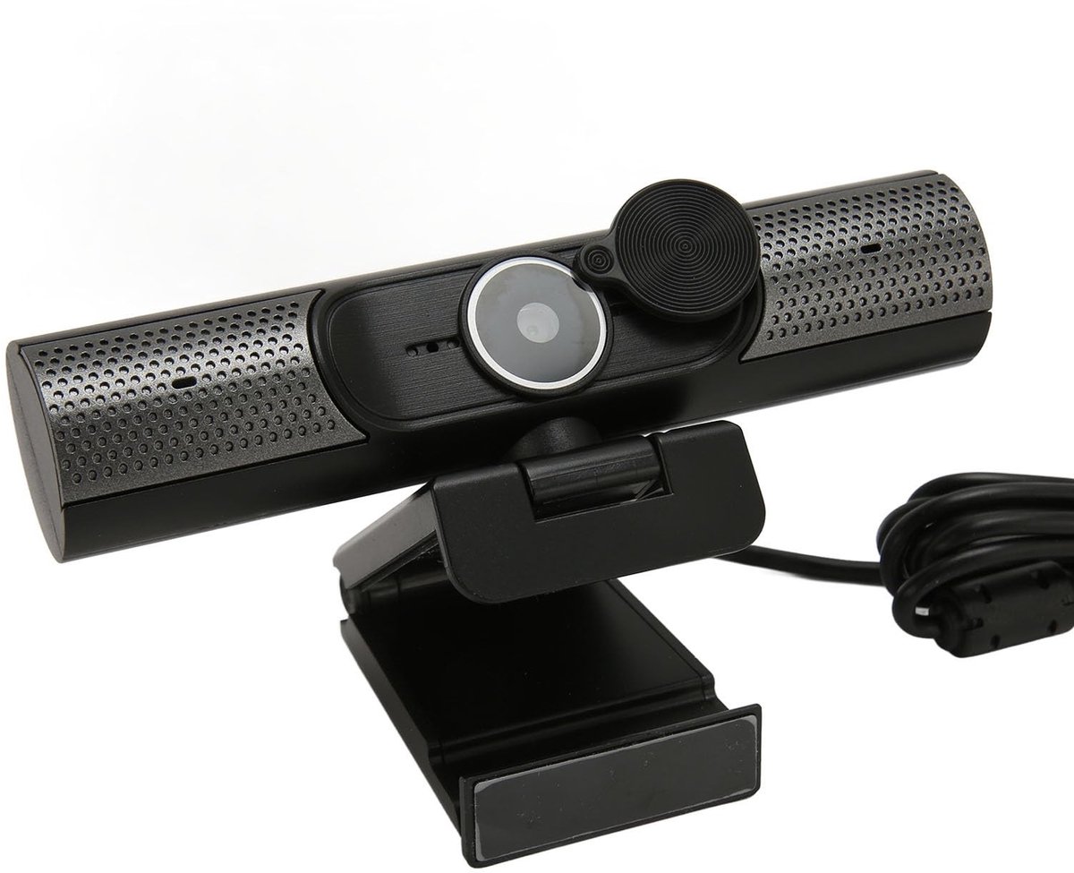 Store_9 - 2K-webcam - USB-webcam - Microfoon met Ruisonderdrukking - 2K 30fps - HiFi-luidspreker - Geschikt voor videocommunicatie - Compact formaat
