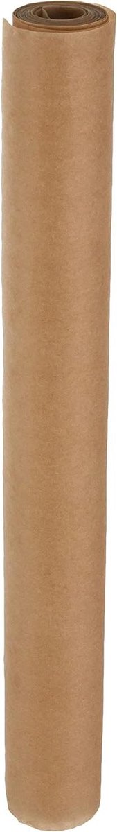 Bakpapier Rol - Antiaanbak Papier - Gezond Bakken - Dubbelzijdig Antiaanbak - 8m x 38cm - Beige