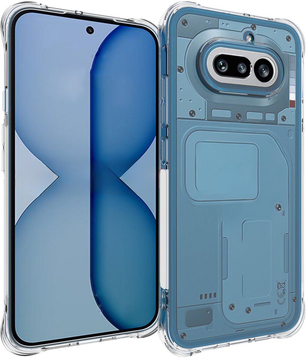 imoshion Hoesje - Geschikt voor Nothing Phone (4a) - Shockproof Case - Transparant