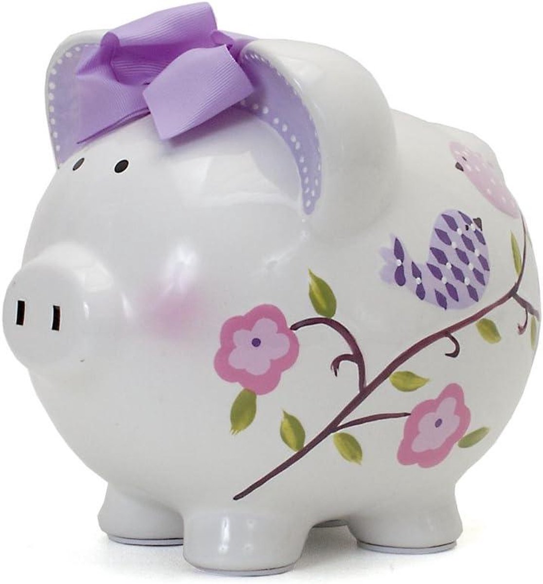 Kind Spaarpot - Munt Pot - Geld Sparen - Stevig Materiaal - 1 Pond - Wit