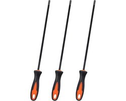 3 Stuks Kettingzaag Vijlen 13/64"- 3/8" Ketting - Geschikt voor Stihl MS311 MS391 MS362 MS441 MS461 MS661 & Husqvarna