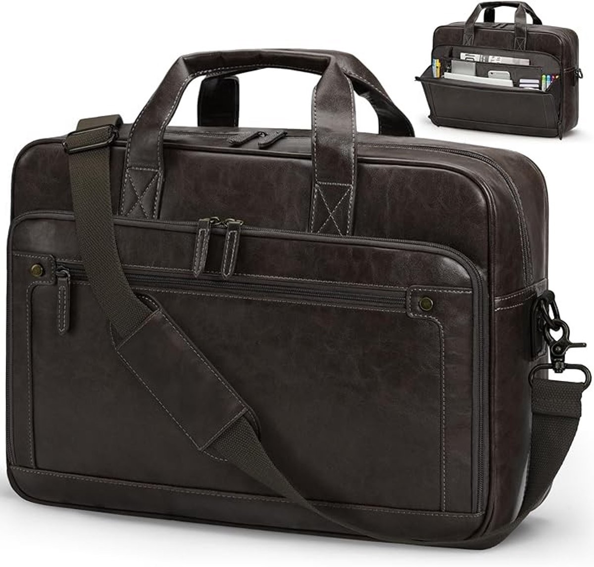 Messenger tas voor laptop tot 15,6 inch - Waterbestendig en praktisch