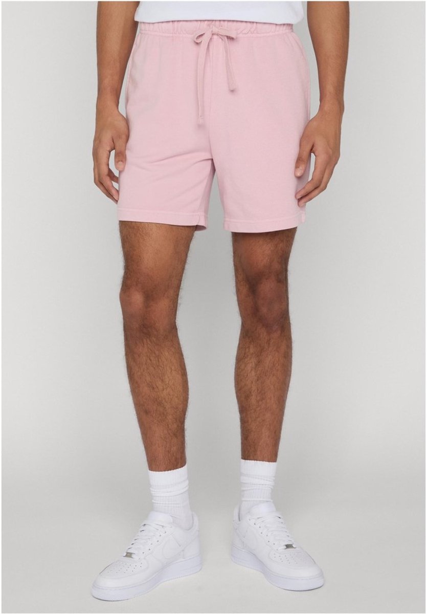 Urban Classics Heavy Washed Korte broek 4XL Roze