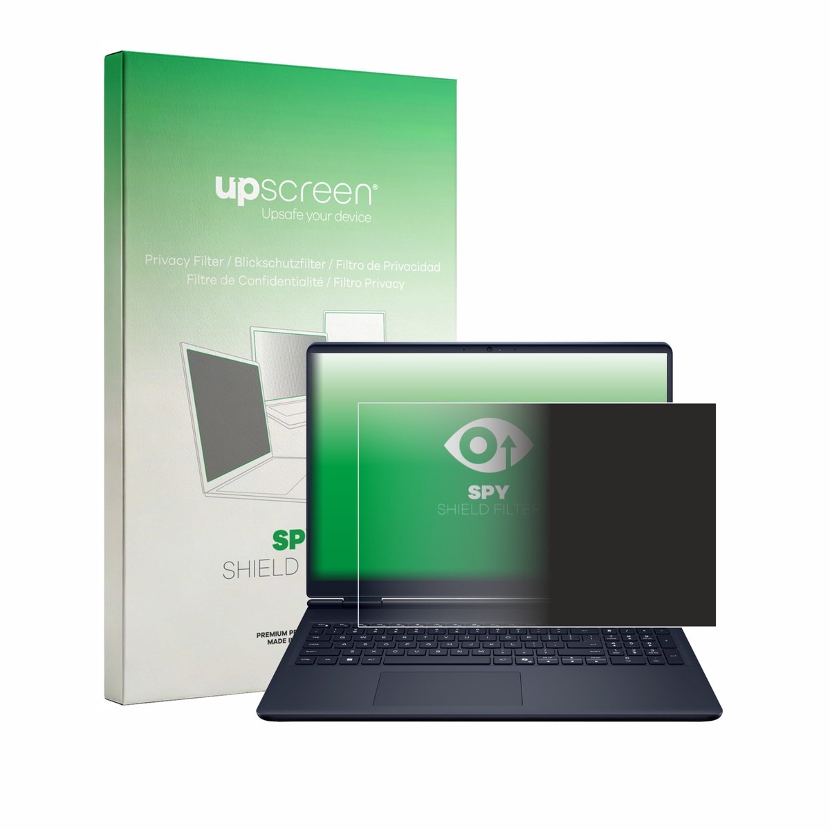 upscreen - privacyscherm voor Alienware 16 Aurora AC16250 - privacy filter screenfilter Blauwlichtfilter