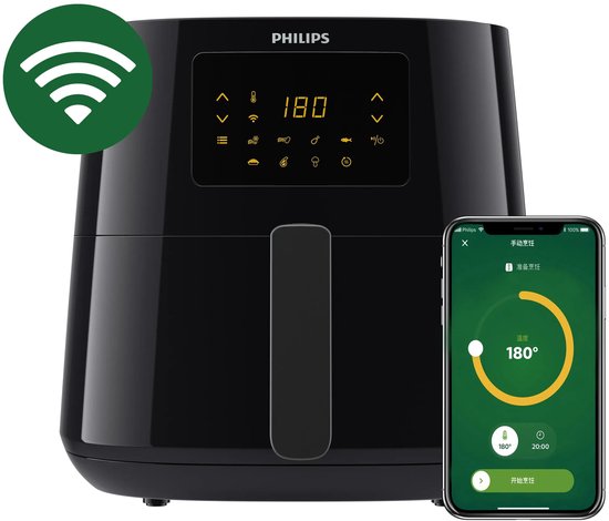 Philips Essential Connected 5000 Series airfryer met dubbele - €169,00