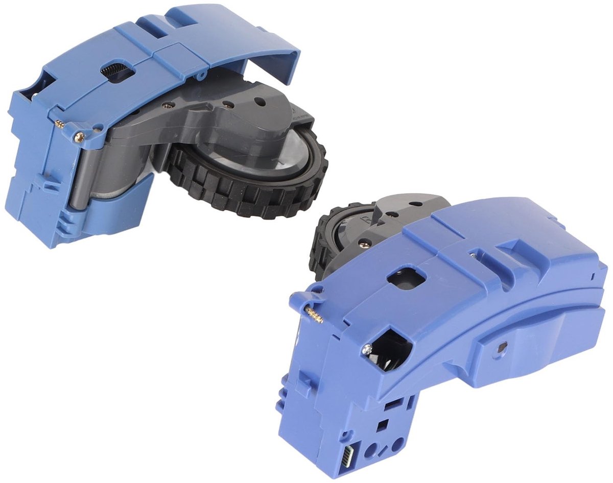 Dailygoods - Innovra - Dailygoods - Dailygoody - Hoogwaardig Aandrijfwielmodulepaar - Efficiënt Stofzuigen - Blauw - Duurzaam en Antislip - Geschikt voor 500 600 700 800 900-serie