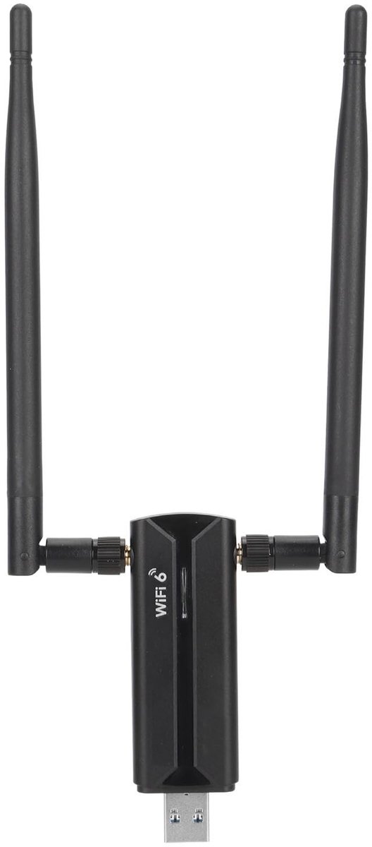 Dailygoods - Dailygoody - USB WiFi-adapter - WiFi 6E - Snelle verbinding - USB 3.0 - Draadloze netwerkadapter - Geschikt voor PC - 2,4GHz/5GHz/6GHz