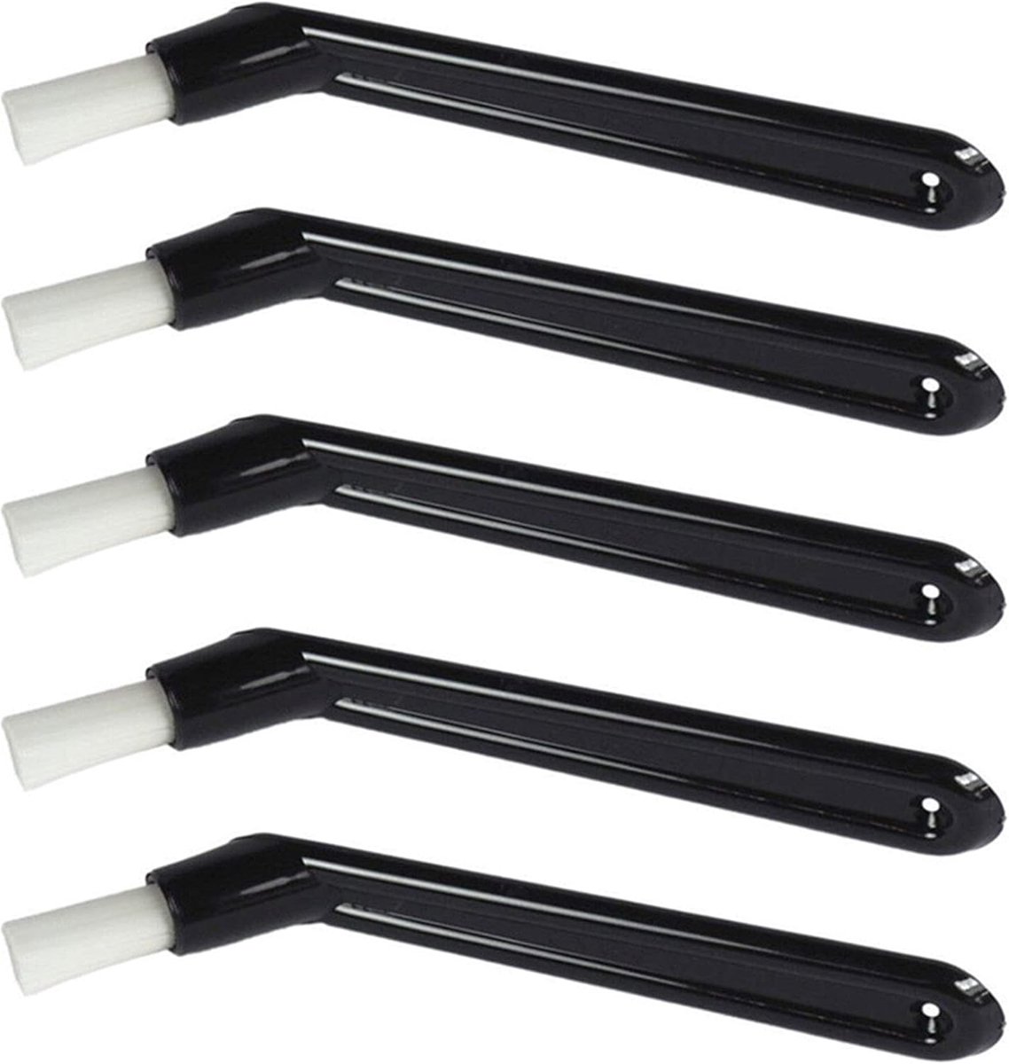 carmdering - 5-delige Reinigingsborstel Set - Koffie Onderhoudsborstels - Keuken Reinigingsgereedschap - Diepe Reiniging Van Machines - Borstelen Van Molens - Duurzaam Nylon - Ergonomisch Ontwerp - Verlengt Levensduur Apparatuur - 5 Stuks