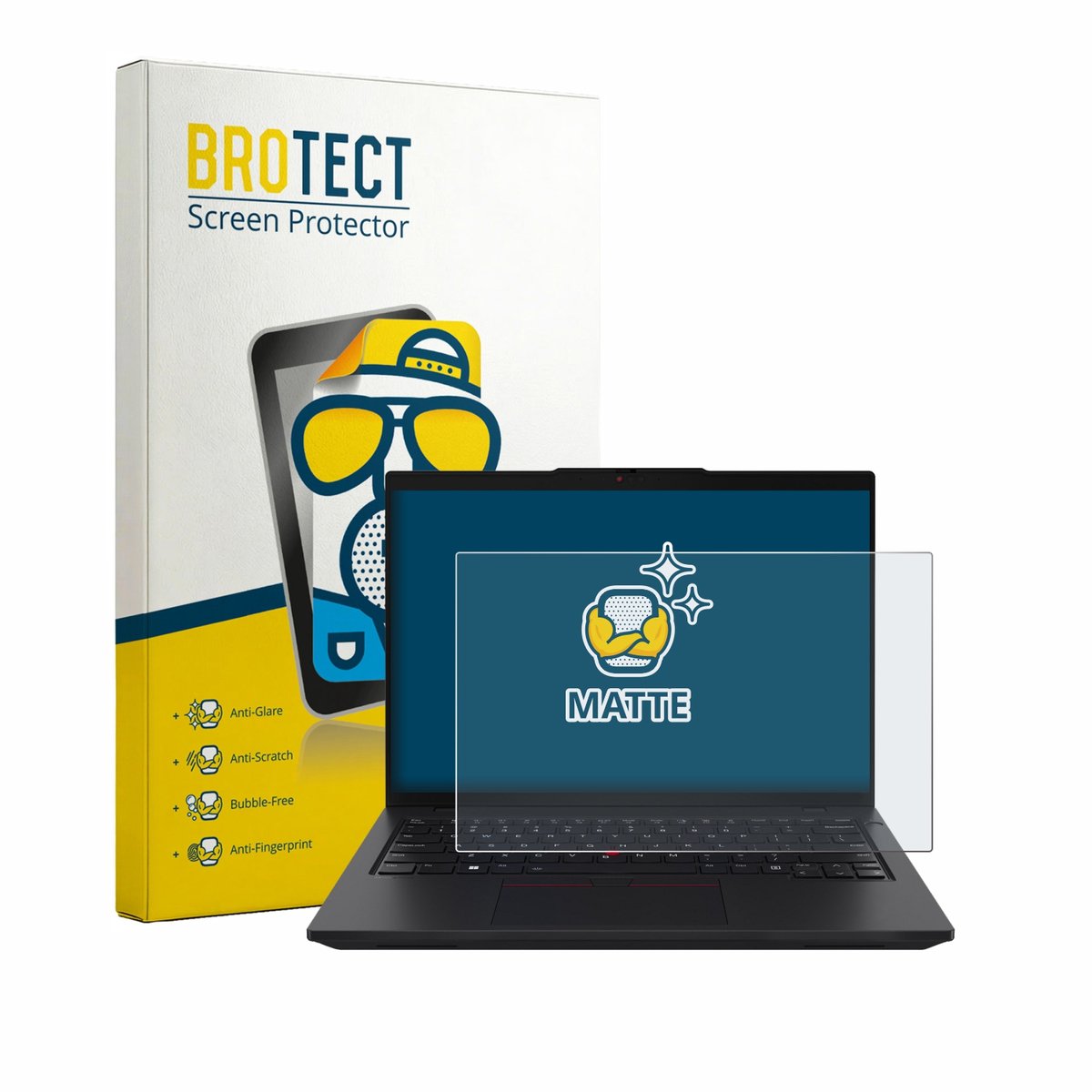 BROTECT - Screenprotector voor Lenovo ThinkPad L14 Gen 7 - Folie Beschermfolie matte