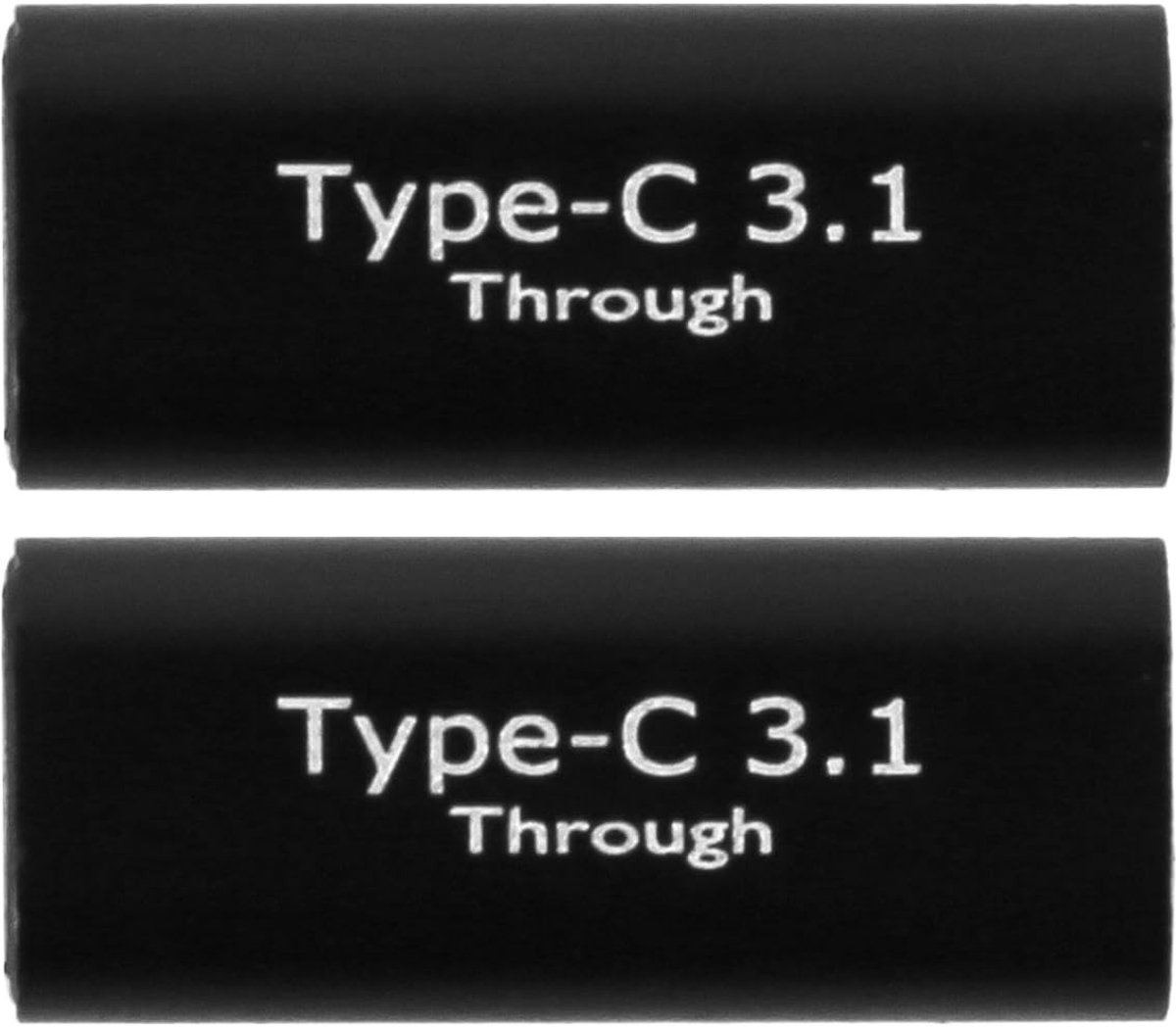 Dailygoods - 2-pack USB-C OTG Adapters voor Gegevensoverdracht en Opladen