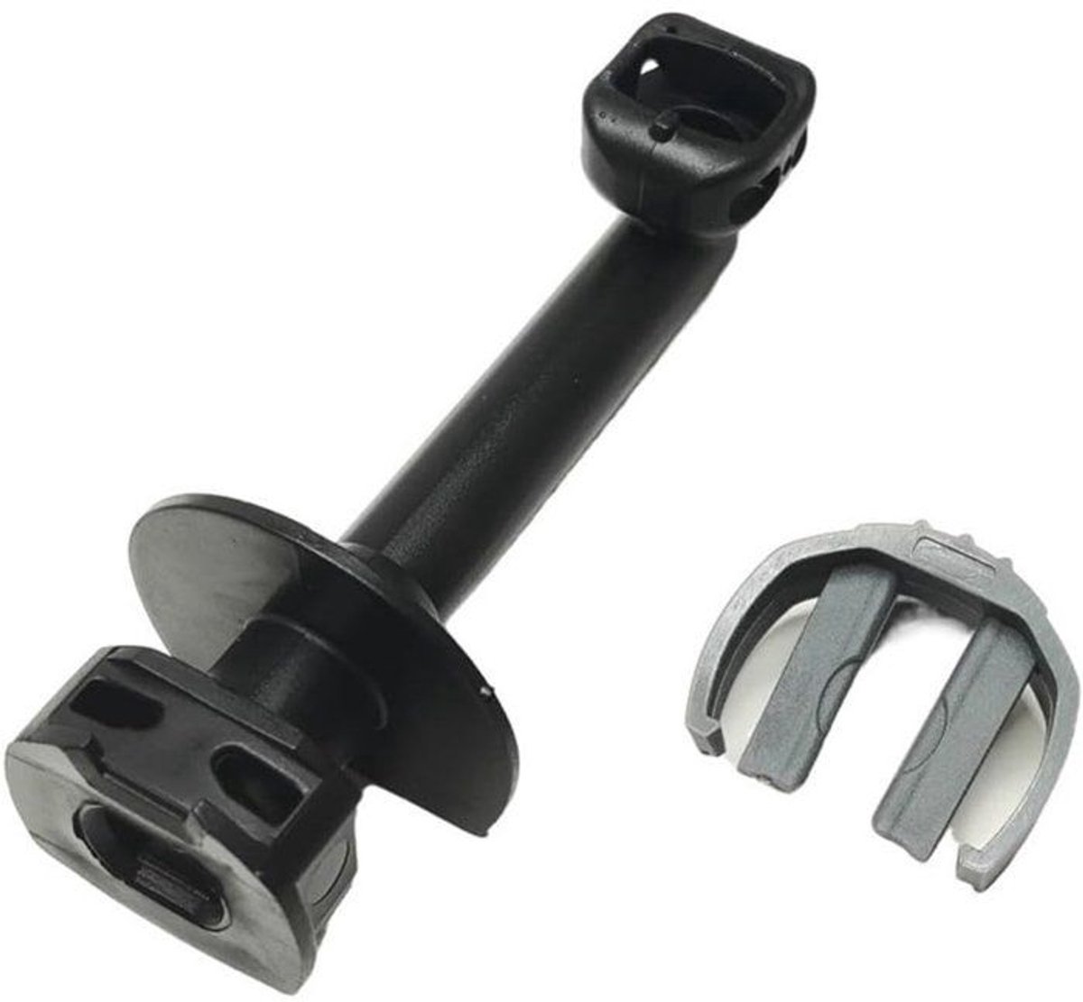 Uitlaatbocht met slangklem, geschikt voor Kärcher K2-K3-4.064-047.0-40640470-5.064-110.0 hogedrukreinigers.