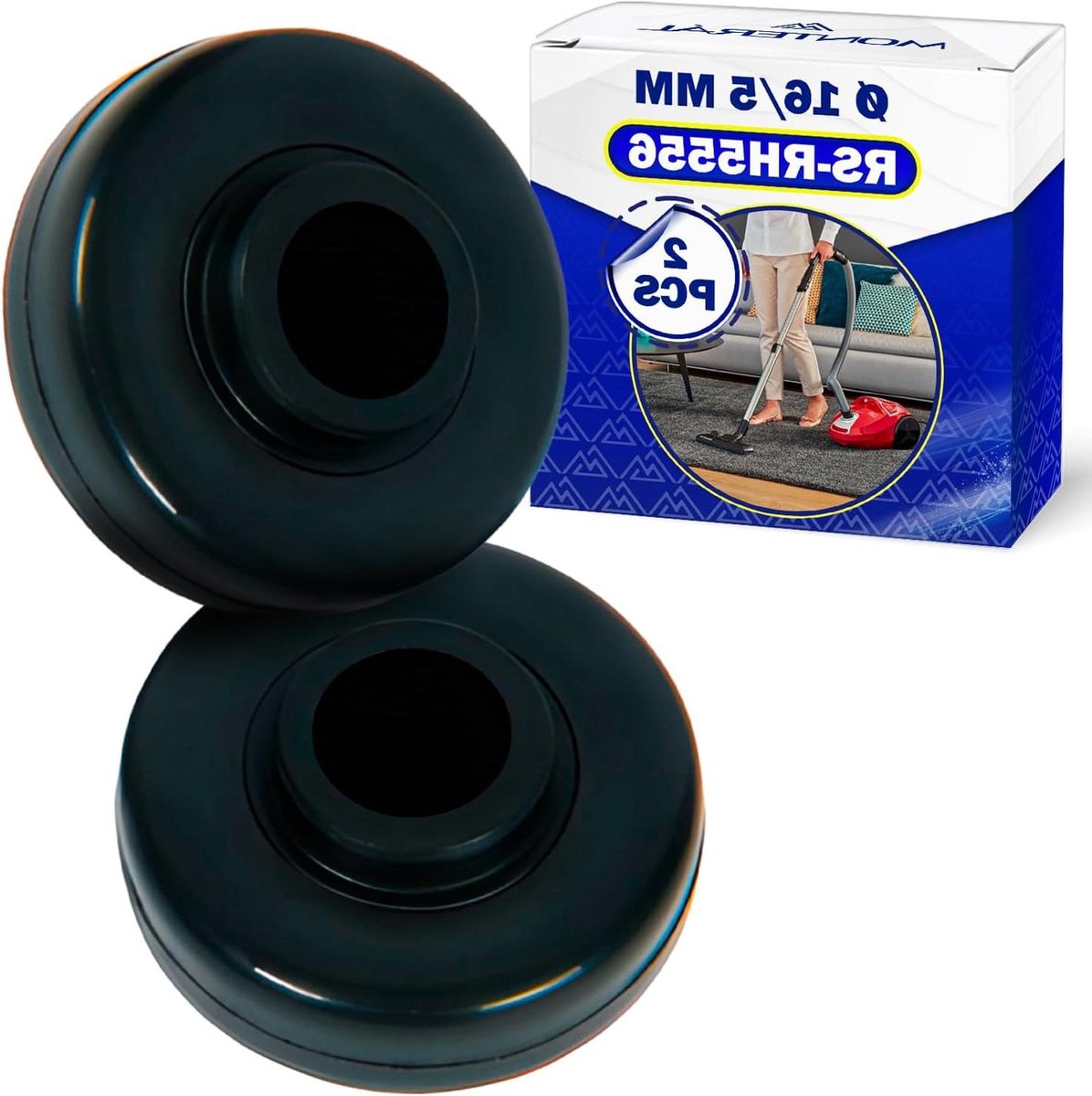 Stofzuigerrollen - Borstelrollen - Schoonmaken - Originele code - 2 stuks - Niet gespecificeerd
