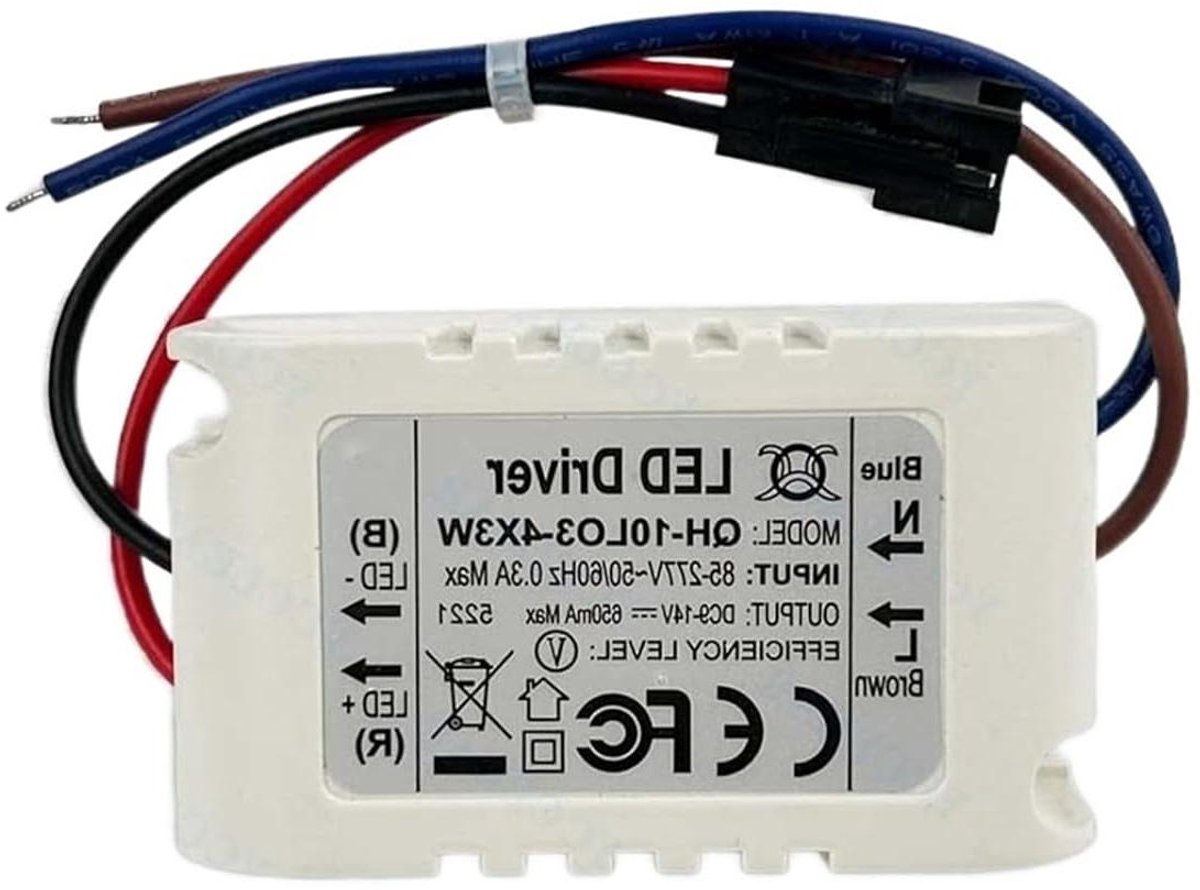 LED-driver - Stroomomvormer - Verlichting aansturen - Variabele spanning - 300-900 mA - PCB