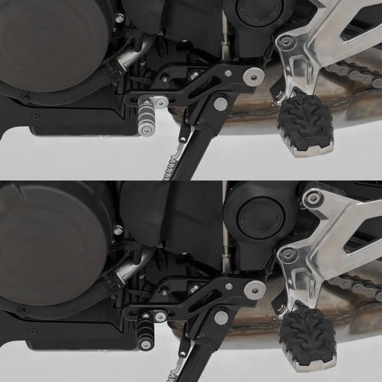 Motor Schakelhendel - Versnellingspook Pedaal - Motor Rijden - Verstelbaar Inklapbaar - N.v.t. - Zwart — afbeelding 2