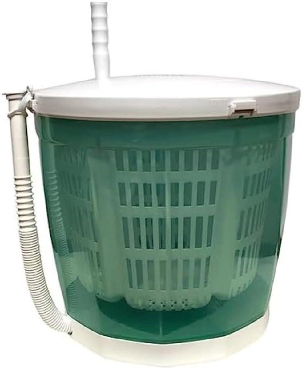 Handmatige Wasmachine Mini Spinner Snel Wassen Geen Elektriciteit Nodig Compact Formaat Wit
