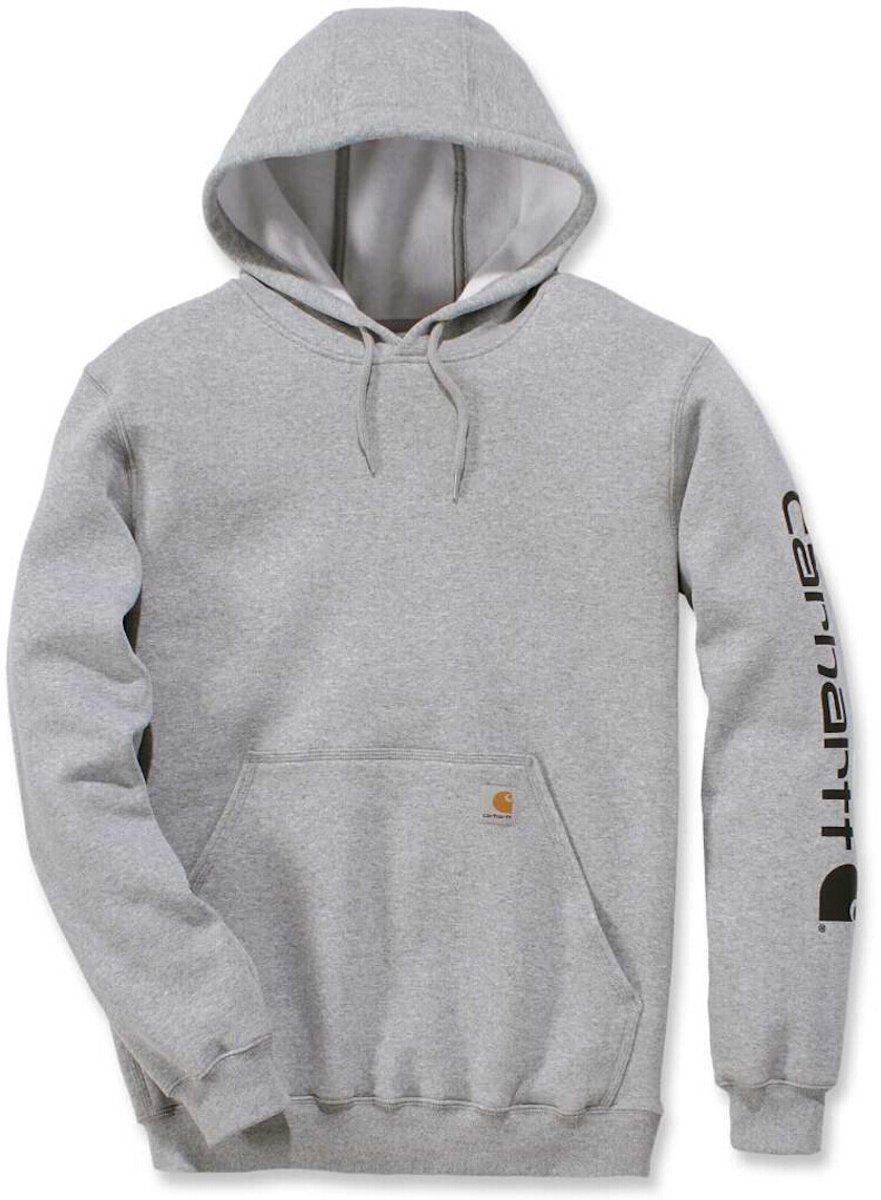 Carhartt Iconic K288 Logo Sweatshirt Grijsgevlekte