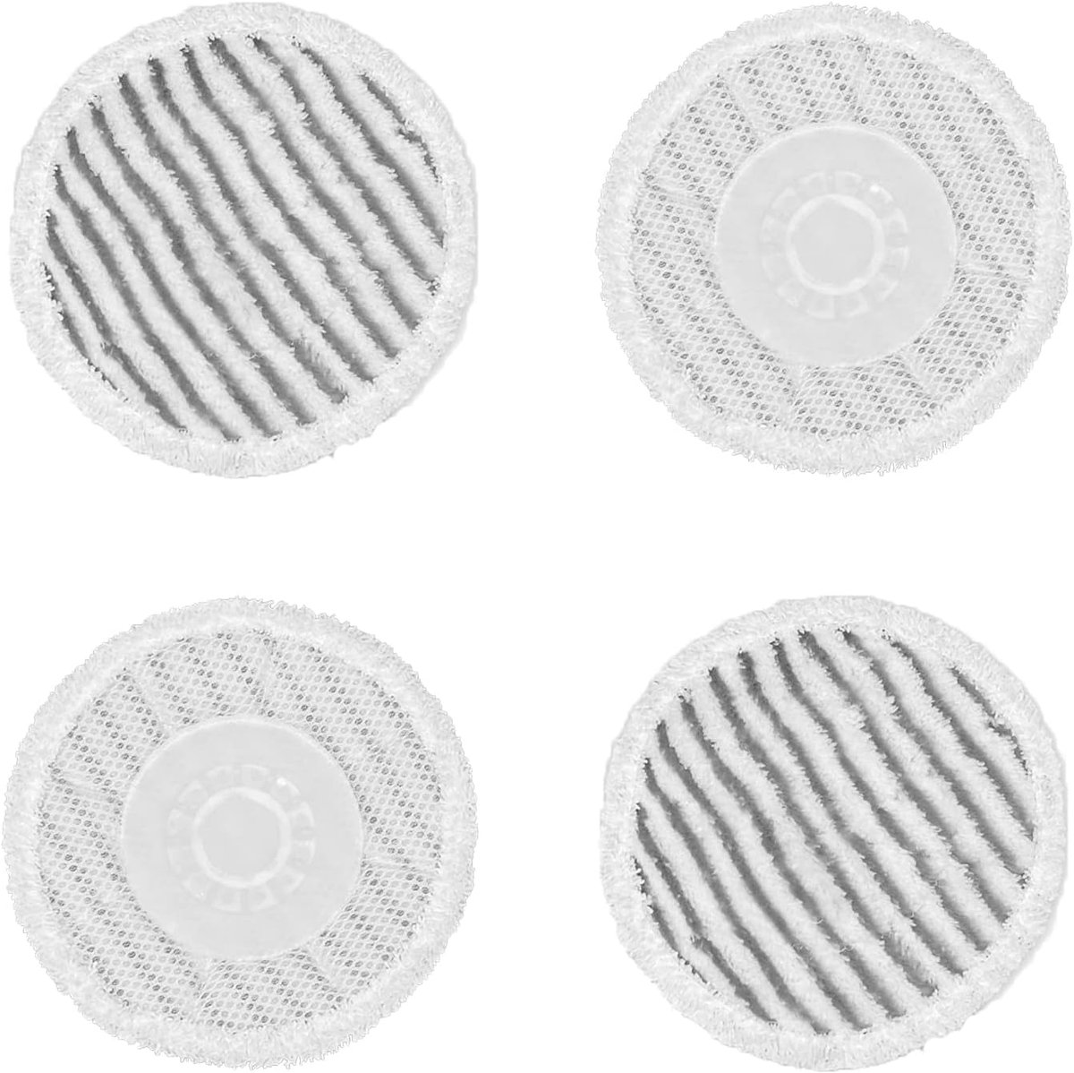 Geschikt voor S8201 vervangende pads, geschikt voor Shark S8201 S7001 S8001 S7201 S7000AMZ S7000 S7005 S7020 S7001C serie stoomreinigers en dweilen, set van 4 stuks