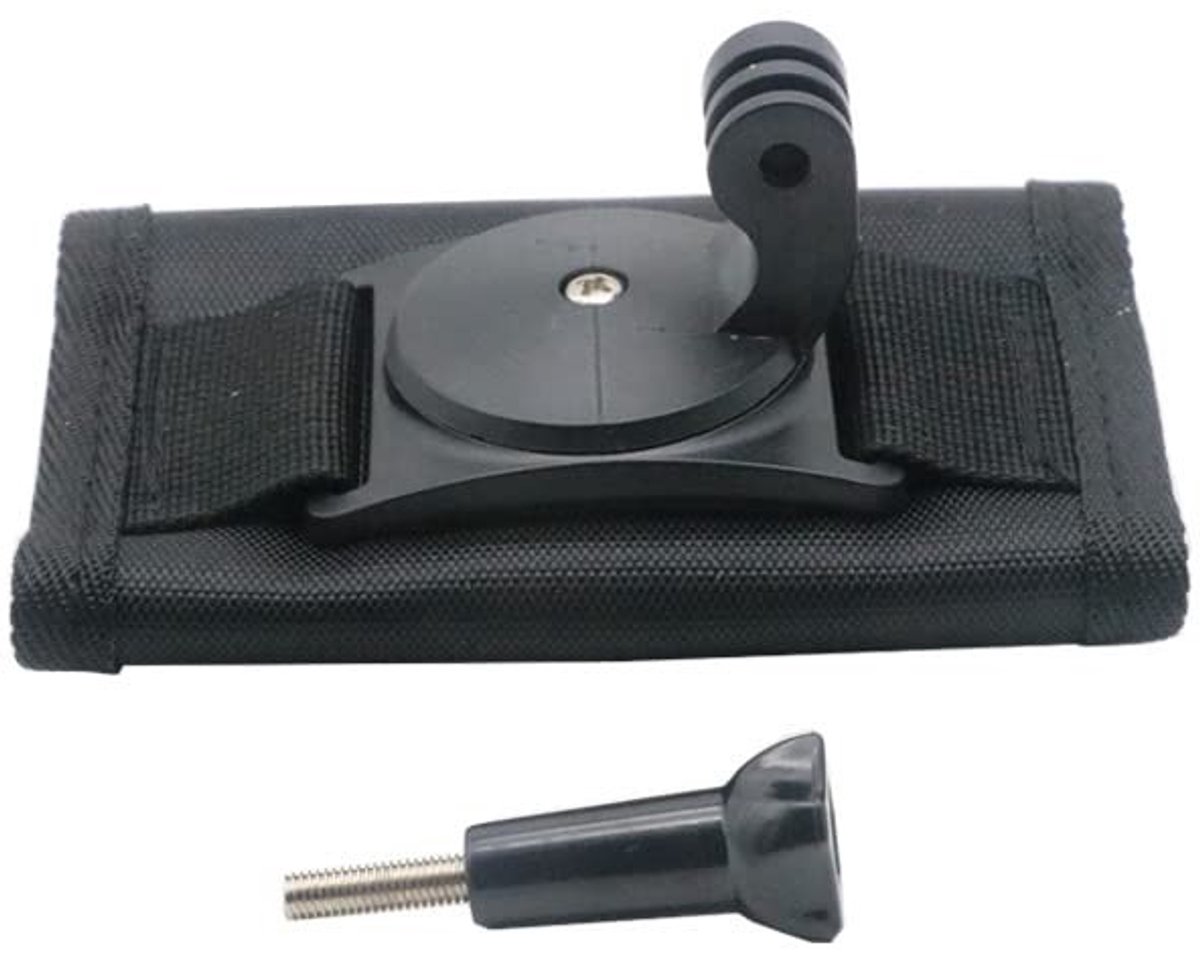 Dailygoody - Sport Camera's - Pols Mount Camera Strap - Eenvoudig te gebruiken - Zwart - Camera bevestiging - Multi-compatibel - Geschikt voor GoPro e