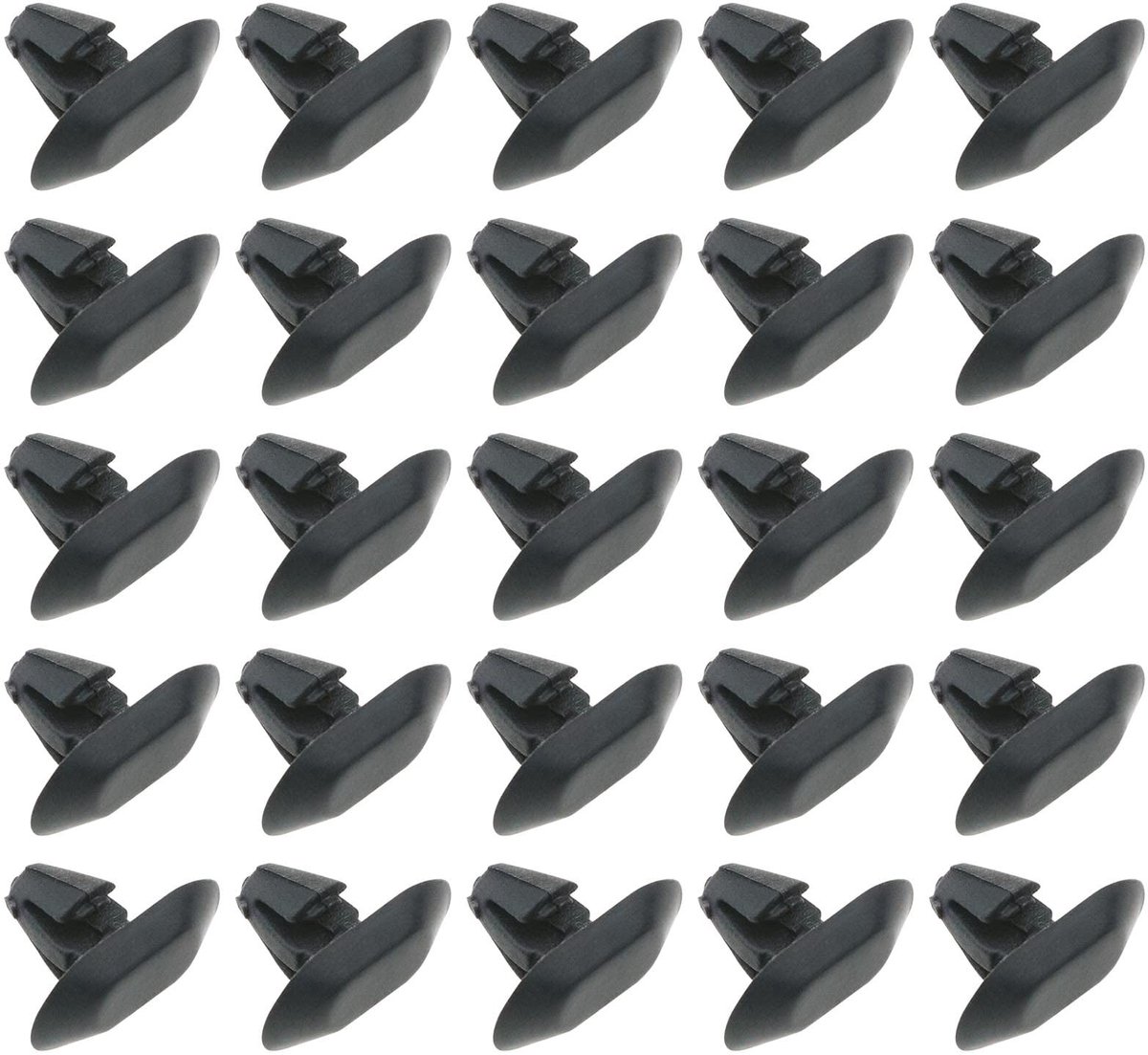Dailygoody - Side Body Moulding Strip Trim Clips - 100 Stuks Vervanging - Zwart - Geschikt voor Peugeot 206 307 406 - Duurzaam en Betrouwbaar