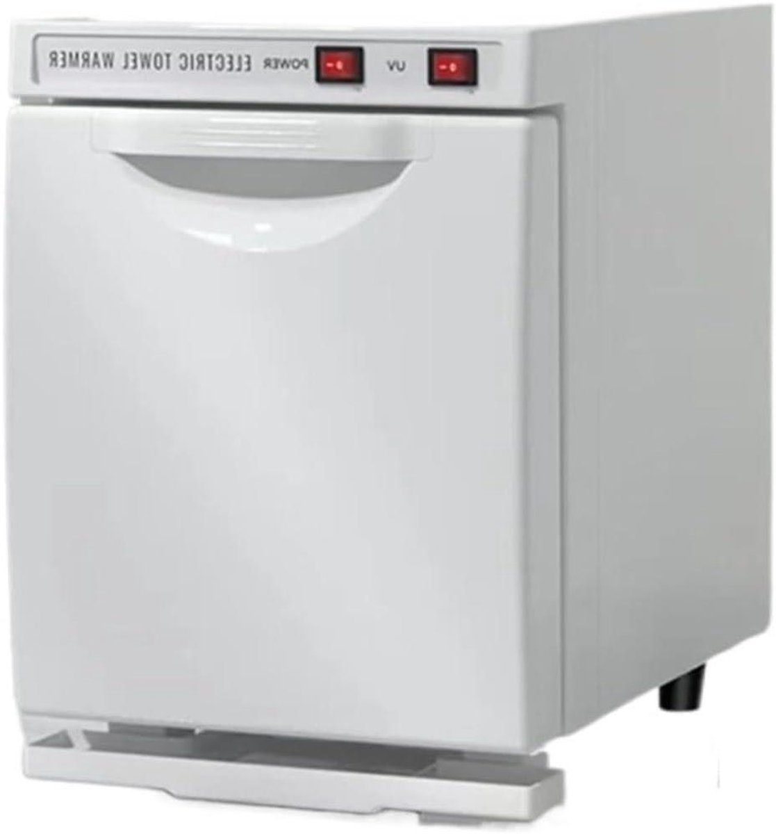 Handdoekverwarmer - Verwarmde handdoekkast - Gezichtsbehandelingen - UV-desinfectie - 5.5L - Wit