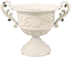 Tuinvaas met voetstuk - Bloempot Plantenbak - Planten decoratief plaatsen - Europees vintage design
