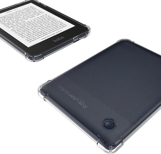 Transparante hoes - Beschermhoes Flexibel - E-reader Beschermen - Airbag Bescherming - 30 Gram - Transparant — afbeelding 3