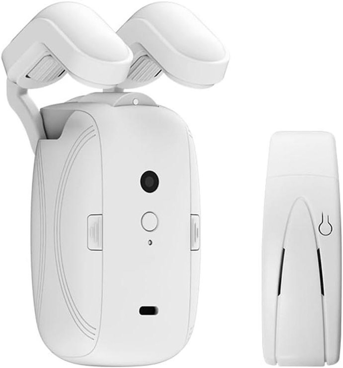 Slimme Gordijnrobot - Automatische Gordijnopener - Woning Automatisering - App en Spraakbesturing - 21 x 17 x 7 cm - Wit
