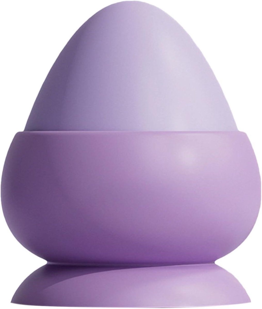 Massagebal - Triggerpoint bal - Spierontspanning - Met zuignap - 9 x 7 x 7 cm - Zwart