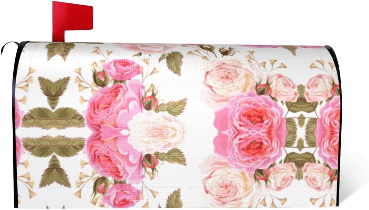 Brievenbus Cover - Posthoes Decoratie - Tuin Aankleden - Volledig Magnetisch - Standaard Formaat - Zwart