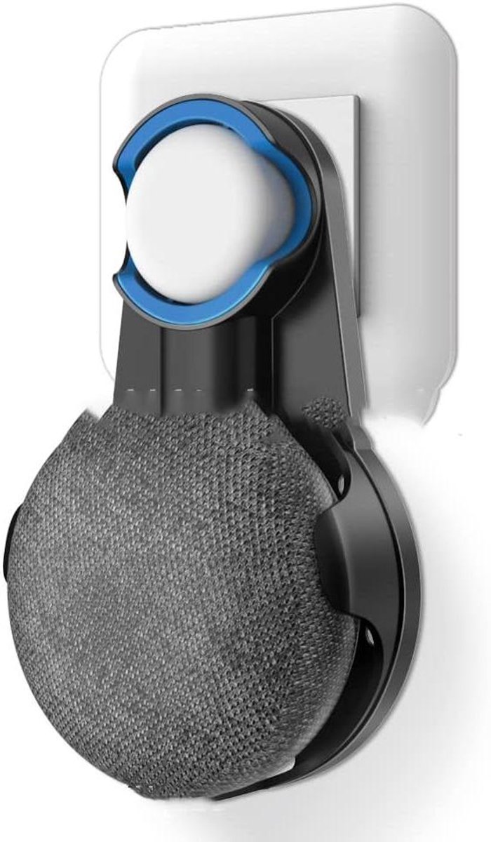 Wandhouder Speaker - Muurbevestiging Houder - Ruimte Besparen - Geen Schroeven Nodig - 14 x 9 x 12 cm - Zwart