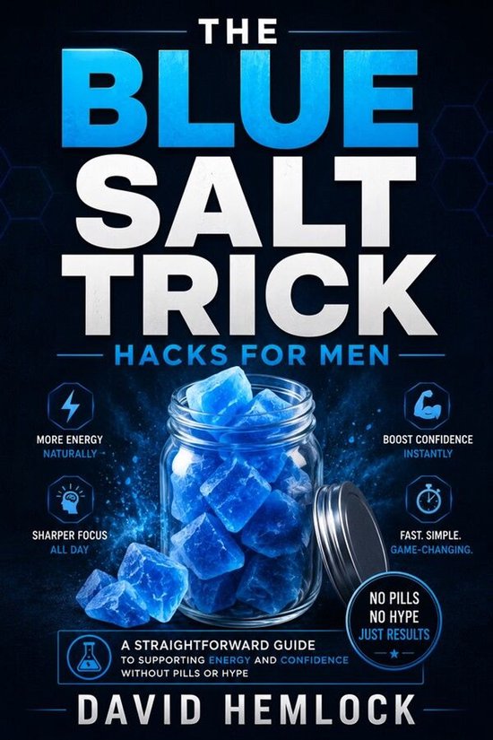 The Blue Salt Trick Hacks for Men - cover