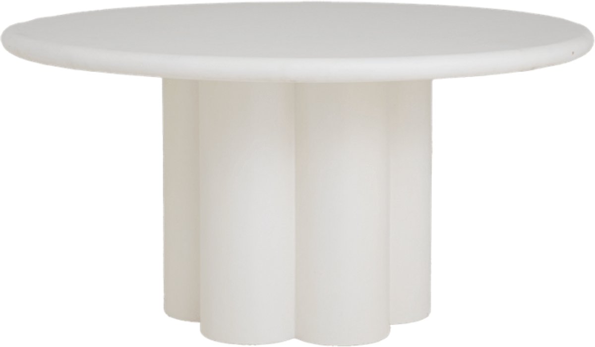 Tower Living Melzo eettafel - ø150 cm - wit