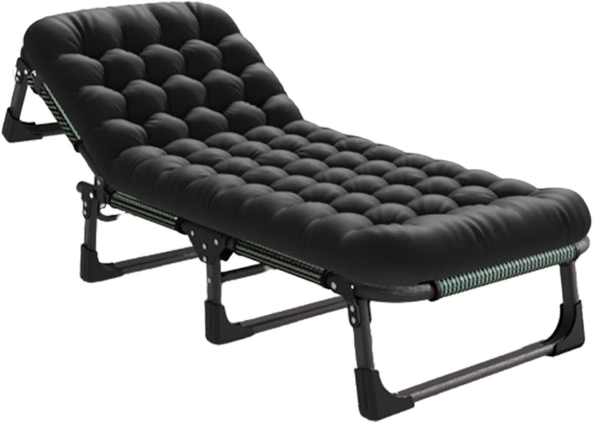 Opvouwbare Stoel - Campingbed Ligstoel - Ontspannen Buiten - 5 Verstelbare standen - 150 kg draagvermogen - A