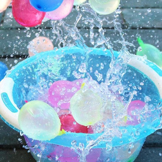 Waterballonnen - Waterbommen Snelvuller - Zomerse Spelletjes - Zelfsluitend - 500 stuks - Kleurrijk — afbeelding 4
