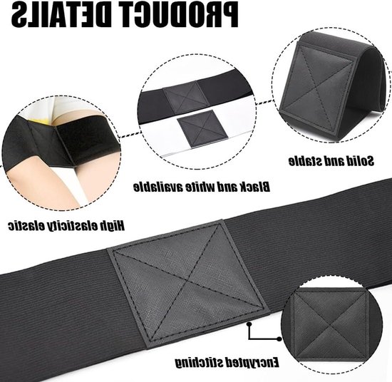 Golf Verbinding Band Set - Trainingshulpmiddel voor Swing, Arm Tape en Elastic Band voor Postuur en Uitlijning voor Mannen, Vrouwen en Kinderen van GOLF — afbeelding 2