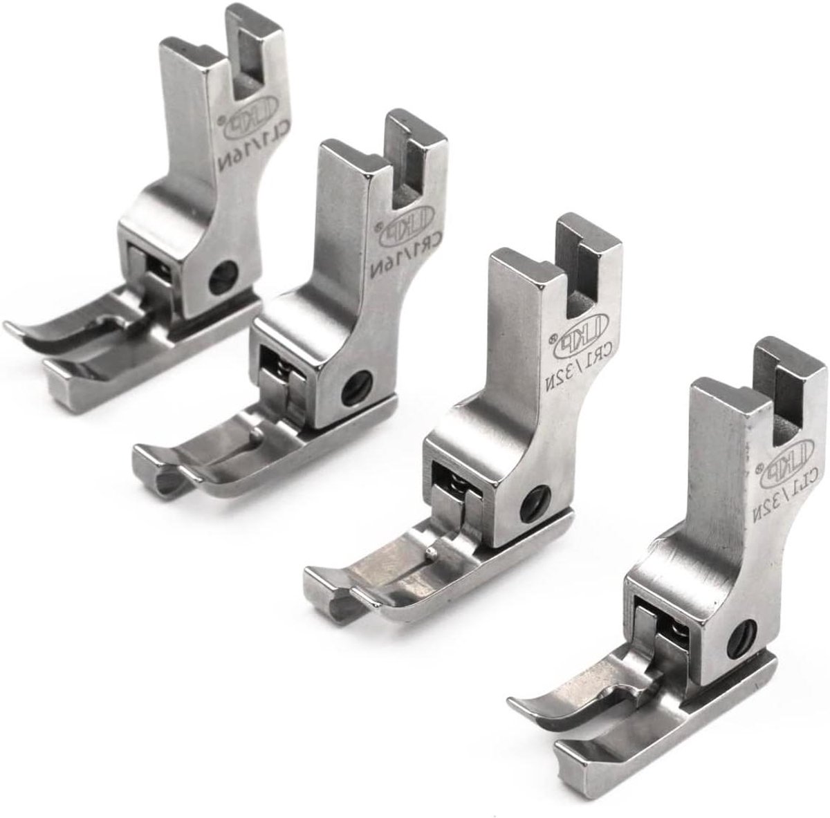 Naaimachine Voet - Compenserende Voet - Precisie Naaien - Set van 4 Stuks - Industrieel - Metaal