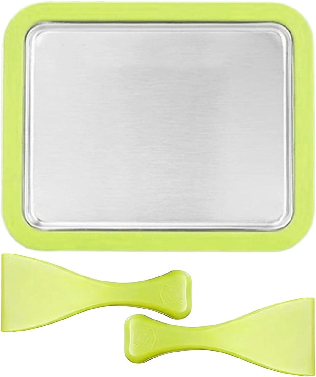 IJsroller - IJsmachine - Desserts Maken - Roestvrij Staal - 26 x 21 cm - Groen