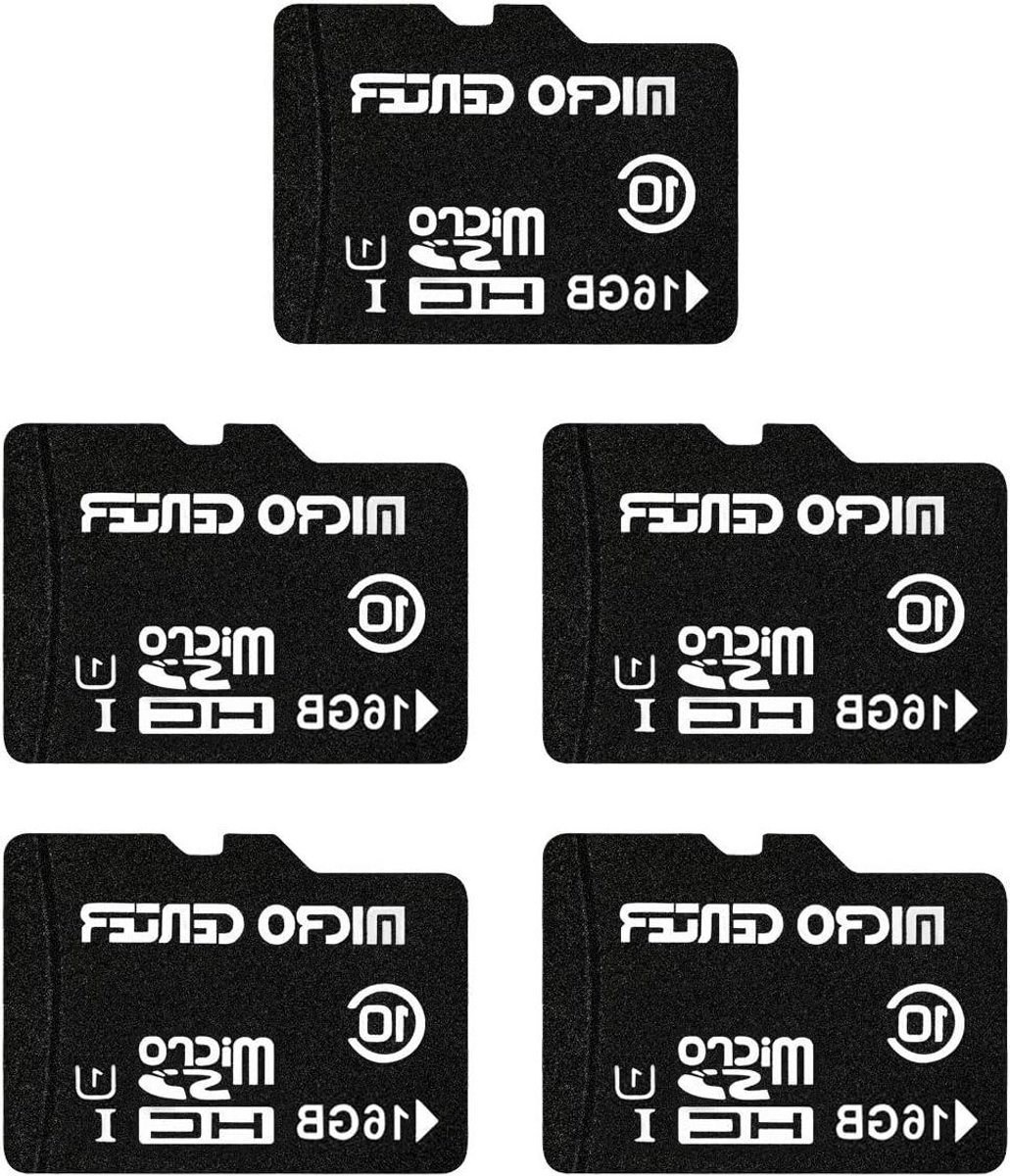Micro SD Kaarten - Geheugenkaart SDHC - Opslag Uitbreiden - Hoge Duurzaamheid - 16 GB - Zwart