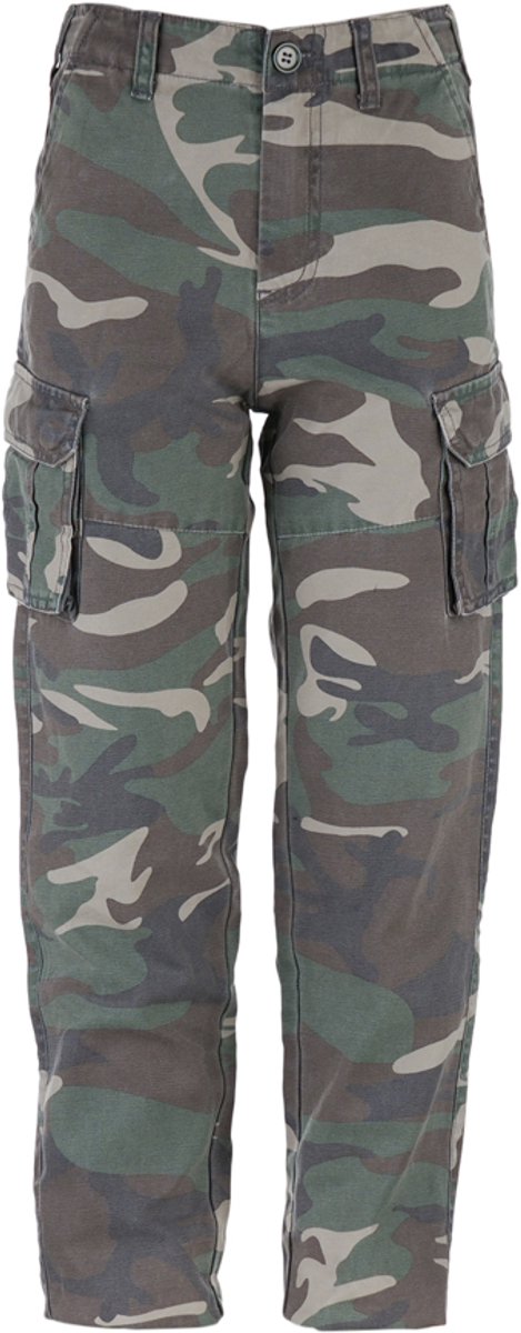 Kinder - Cargo - Broek - Woodland - Stonewashed - Maat 110 / 116