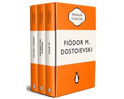 Estuche Dostoievski (contiene: Crimen y castigo; Memorias del subsuelo; El idiota) Edición icónica / Dostoevsky Box Set