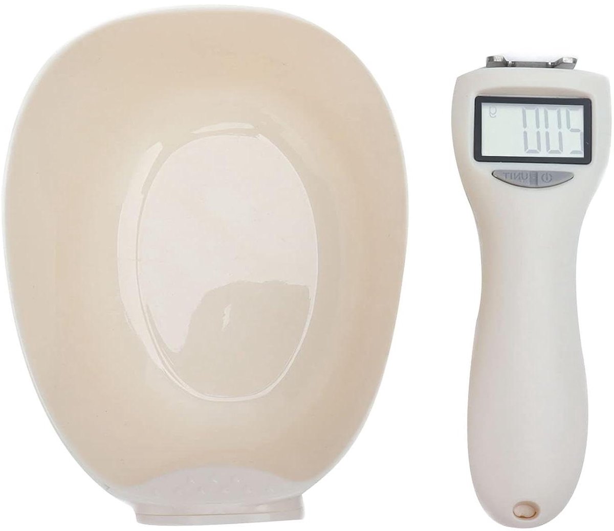 Lepelweegschaal - Digitale schaal - Nauwkeurig afwegen - Afneembaar ontwerp - 800g - Wit