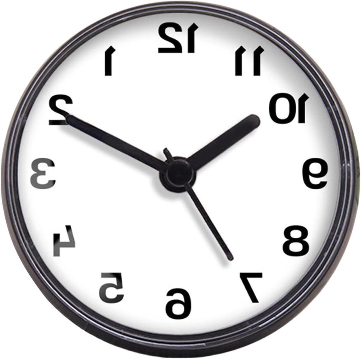 Waterdichte Doucheklok - Badkamer Timer - Tijd Bewaken - Zuignap Montage - 8 cm - Zwart