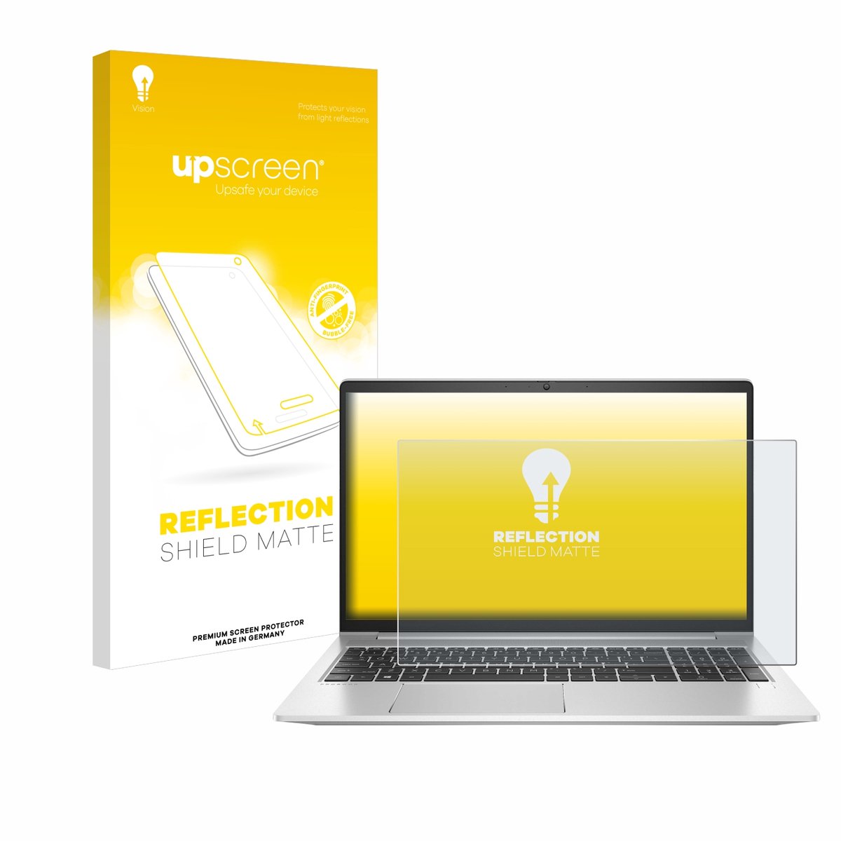 upscreen - Screenprotector voor HP ProBook 450 G9 - Folie Beschermfolie anti glare matte
